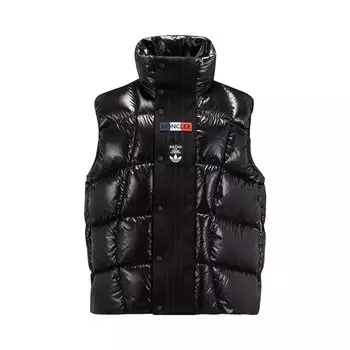 Пуховик Bozon Moncler x adidas, темно-зеленый