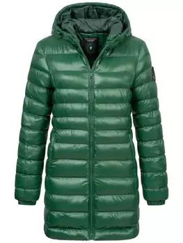 Пуховик Brave Soul Everett Long, цвет forest green