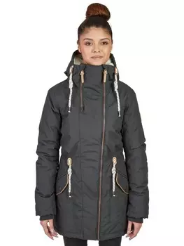 Пуховик Brave Soul Kurzmantel Daisy, цвет anthrazit/twotone