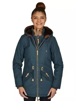 Пуховик Brave Soul Parka Abby, цвет steel blue
