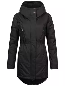 Пуховик Brave Soul Vicky, черный