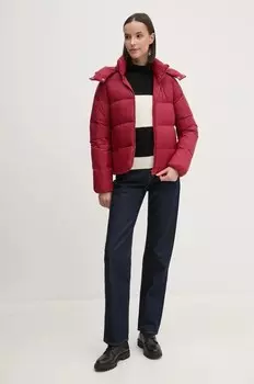 Пуховик Calvin Klein Jeans, бордовый