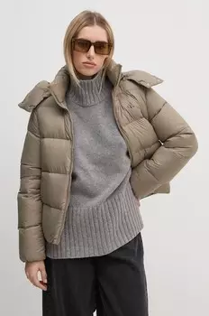 Пуховик Calvin Klein Jeans, зеленый