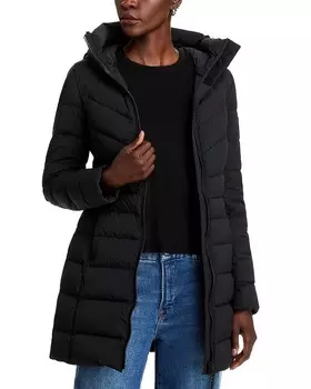 Пуховик Canada Goose Claire с капюшоном, черный