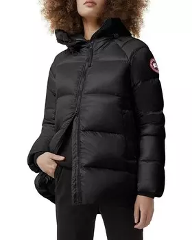 Пуховик Canada Goose Cypress с капюшоном, черный