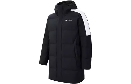 Пуховик Champion All Weather Series для мужчин, черный Anta