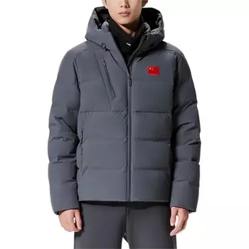 Пуховик Champion All Weather Series для мужчин, цвет серый асфальт Anta