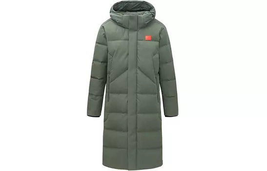 Пуховик Champion All Weather Series унисекс зеленый Anta, зеленый