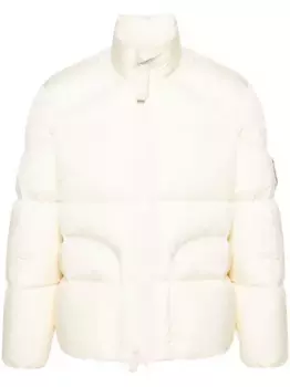 Пуховик Chaofeng с нашивкой-логотипом MONCLER, нейтральный