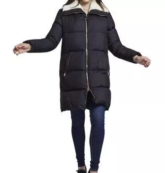 Пуховик черного цвета Blue Duck