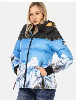 Пуховик Cipo & Baxx Jacke, синий