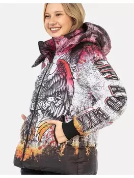 Пуховик Cipo & Baxx Jacken, экрю