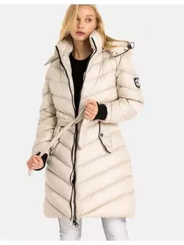 Пуховик Cipo & Baxx Jacken, бежевый