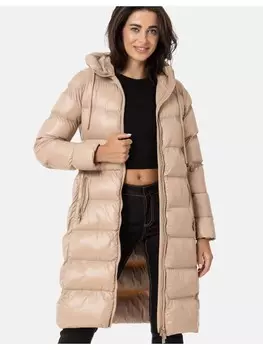 Пуховик Cipo & Baxx Jacken, бежевый