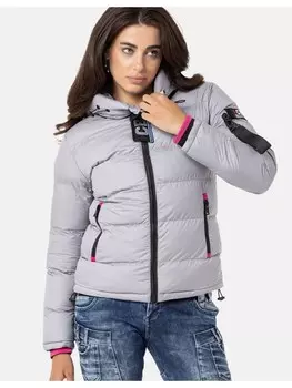 Пуховик Cipo & Baxx Jacken, серый