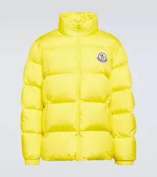 Пуховик citala Moncler, желтый