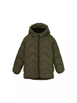 Пуховик Color Kids, зеленый
