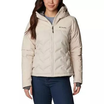 Пуховик Columbia, бежевый