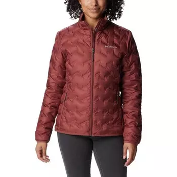 Пуховик Columbia, красный