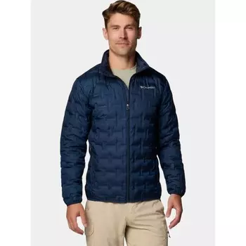 Пуховик Columbia, темно-синий