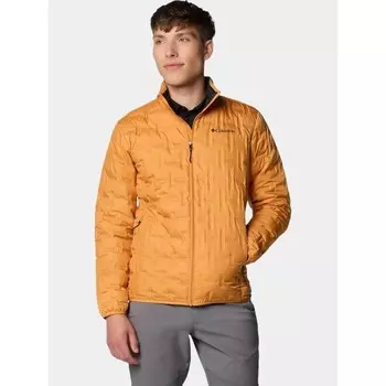 Пуховик Columbia, желтый