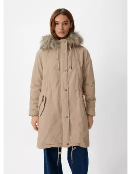 Пуховик comma CI, коричневый