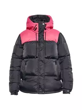 Пуховик cosimon, цвет schwarz rosa