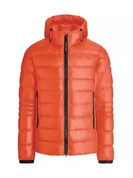 Пуховик Crofton с капюшоном Canada Goose, оранжевый