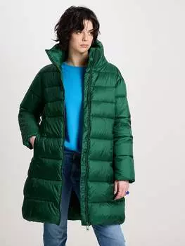 Пуховик Cross Jeans, зеленый