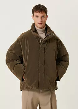 Пуховик цвета хаки Wooyoungmi