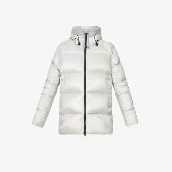 Пуховик Cypress с воротником-воронкой Canada Goose, серебряный