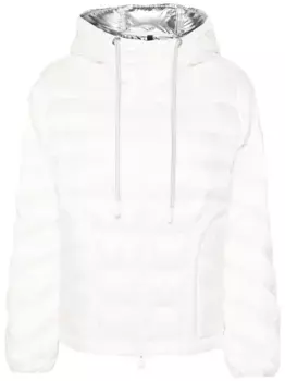 Пуховик Delfo с капюшоном MONCLER, нейтральный