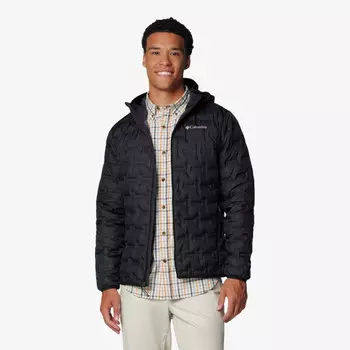 Пуховик Delta ridge II с капюшоном Columbia, черный