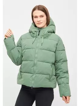 Пуховик Derbe Winterjacke, светло-зеленый