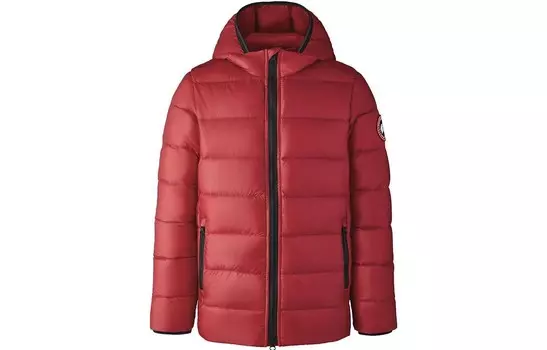 Пуховик детский Canada Goose, красный