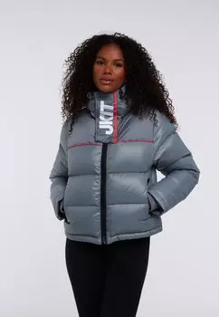 Пуховик Diamond Crop JACK1T, цвет grey pink