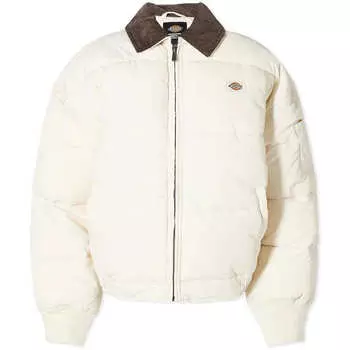 Пуховик Dickies Overbrook Eisenhower, белый
