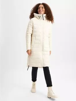 Пуховик DKNY Mantel, экрю