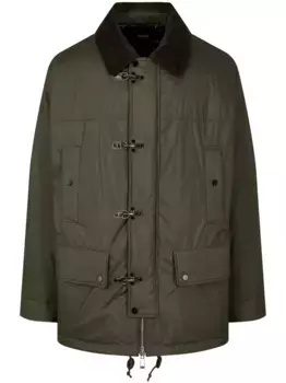 Пуховик длины миди STUDIO TOMBOY, зеленый