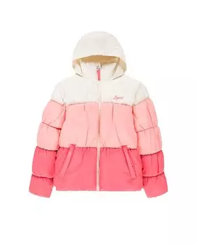 Пуховик для девочки Levi's, розовый