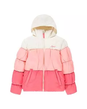 Пуховик для девочки Levi's, розовый