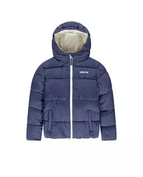 Пуховик для девочки Levi's, синий