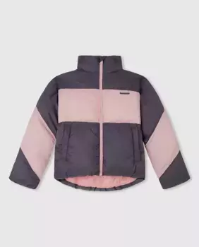Пуховик для девочки Pepe Jeans, серый