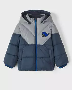 Пуховик для мальчика name it, синий