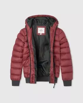 Пуховик для мальчика Pepe Jeans, бордо