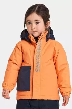 Пуховик для мальчика RIO KIDS JKT Didriksons, оранжевый