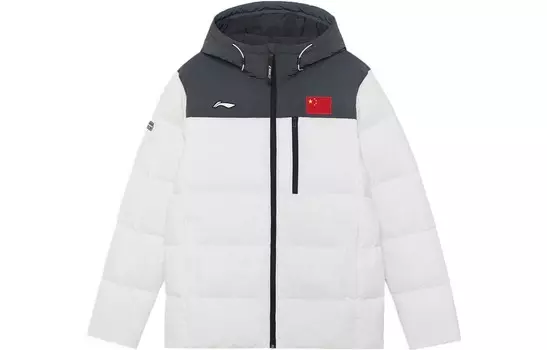 Пуховик для мужчин Table Tennis Series White Lining, белый