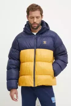 Пуховик Down Regen Adic adidas Originals, темно-синий