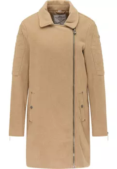 Пуховик DreiMaster Mantel, бежевый