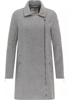 Пуховик DreiMaster Mantel, цвет Hellgrau Melange